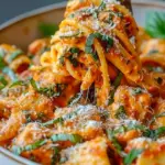 Creamy Tomato Garlic Pasta