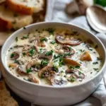 Cottage Cheese Mushroom Soup