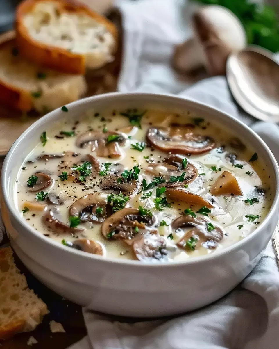 Cottage Cheese Mushroom Soup: A Creamy, Comforting Delight