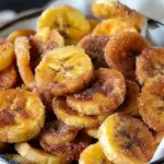 Cinnamon-Sugar Air Fryer Banana Chips