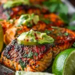 Cajun Salmon Avocado Lime