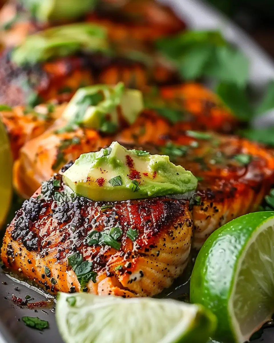 Cajun Salmon Avocado Lime: An Easy and Zesty Delight
