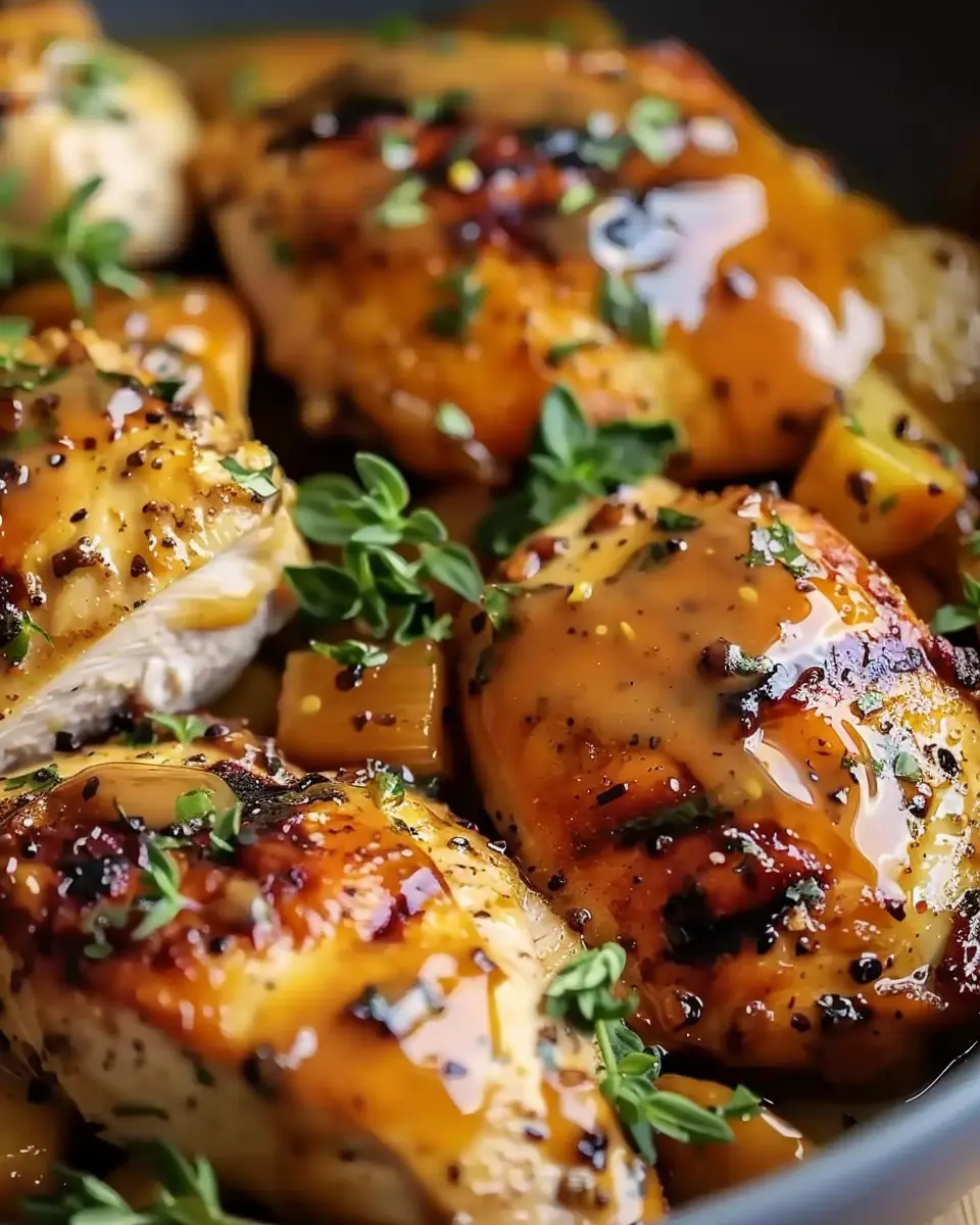 Maple Dijon Chicken with Turkey Bacon: A Juicy Family Favorite