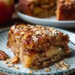 Healthy Oatmeal Apple Cake