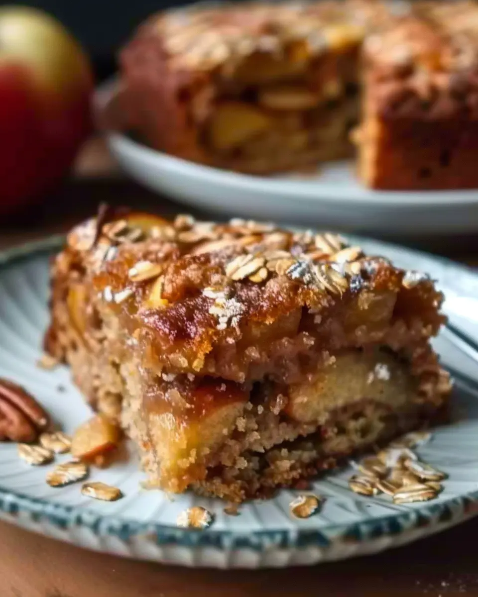 Healthy Oatmeal Apple Cake: Easy and Deliciously Guilt-Free Treat