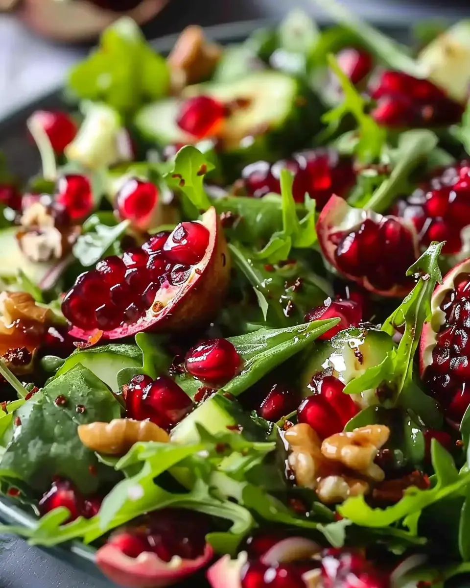 Pomegranate Christmas Salad: A Festive and Easy Delight