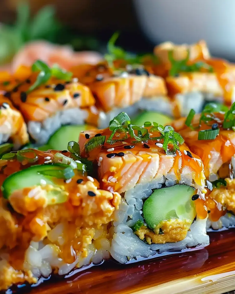 Spicy Salmon Sushi Bake: An Easy and Delicious Family Favorite