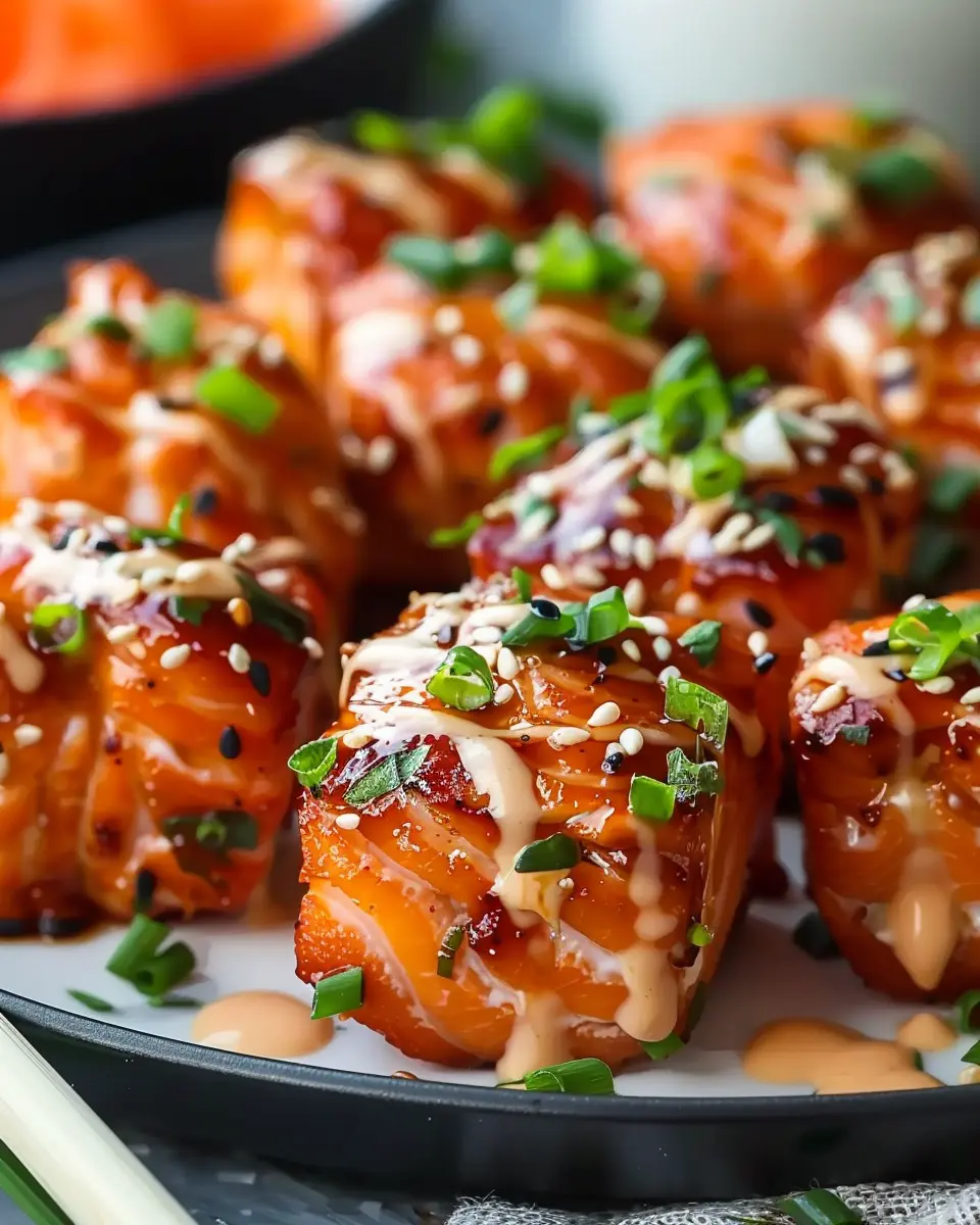 Bang Bang Salmon Bites: Easy, Flavorful Appetizer for Everyone