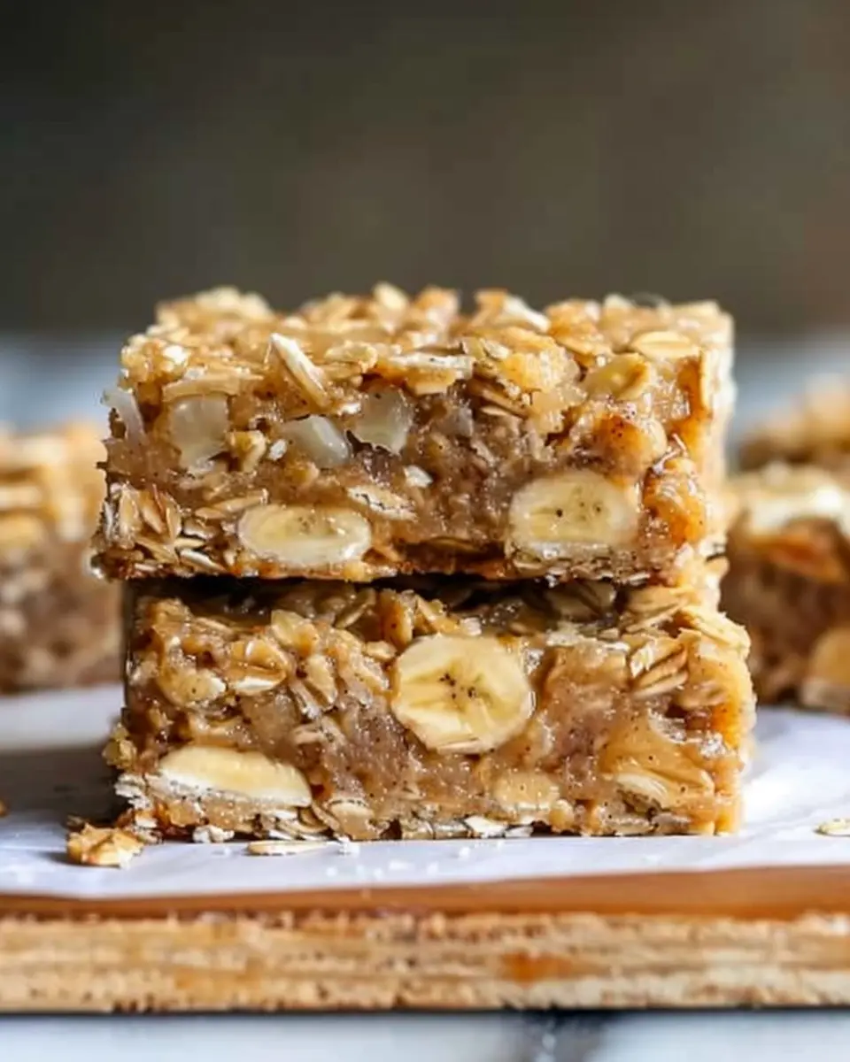 Banana Oatmeal Bars: Easy Recipe for a Wholesome Snack