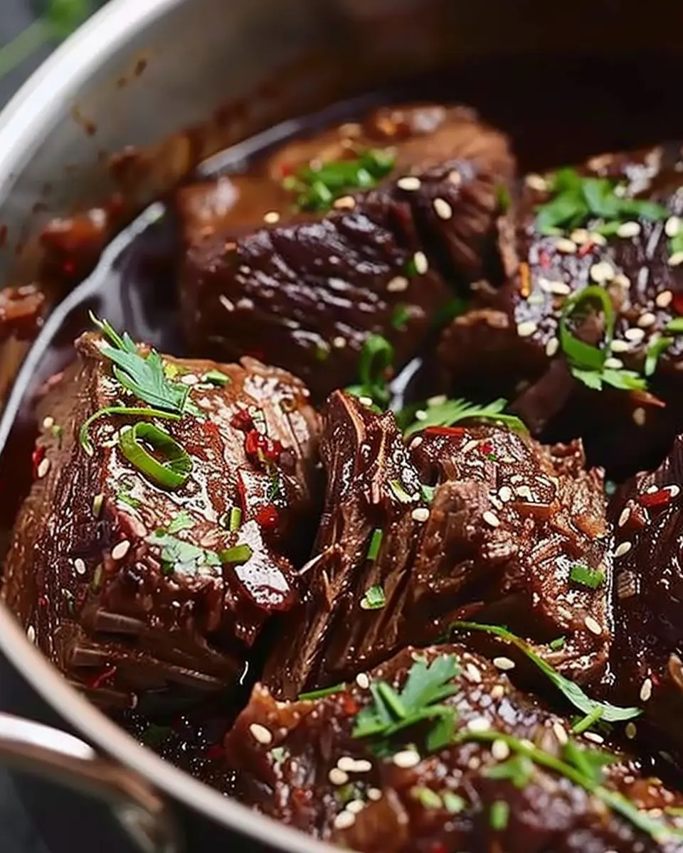 Irresistible Korean Pot Roast: A Tender and Flavorful Delight