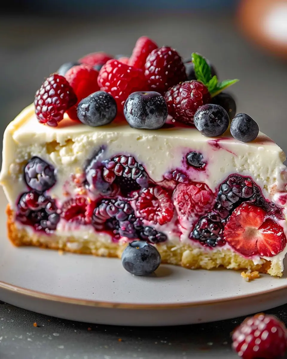 Protein Berry Yogurt Cake: The Best Healthy Indulgence You Need