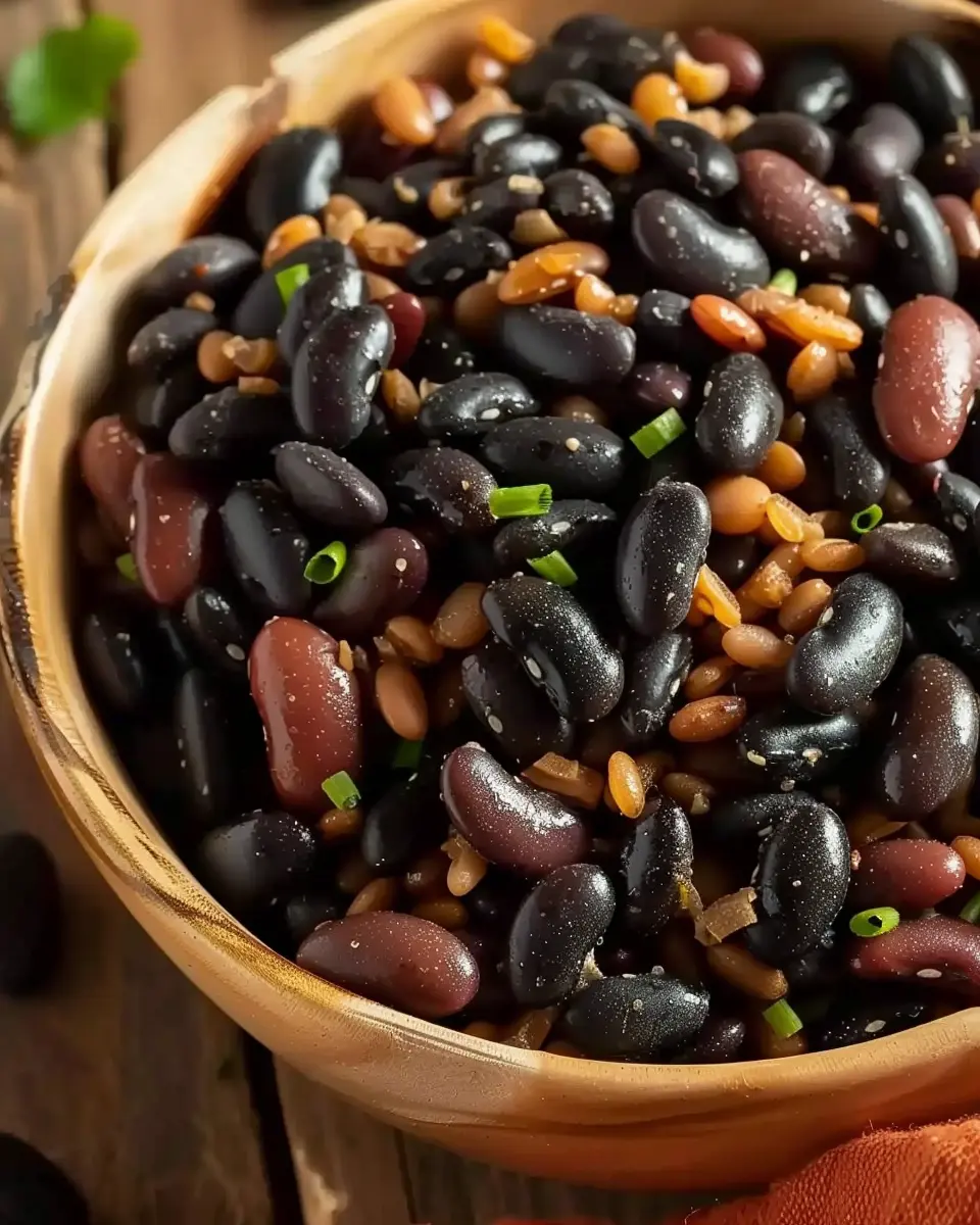 Hearty Black Beans: The Best Comfort Food with Turkey Bacon