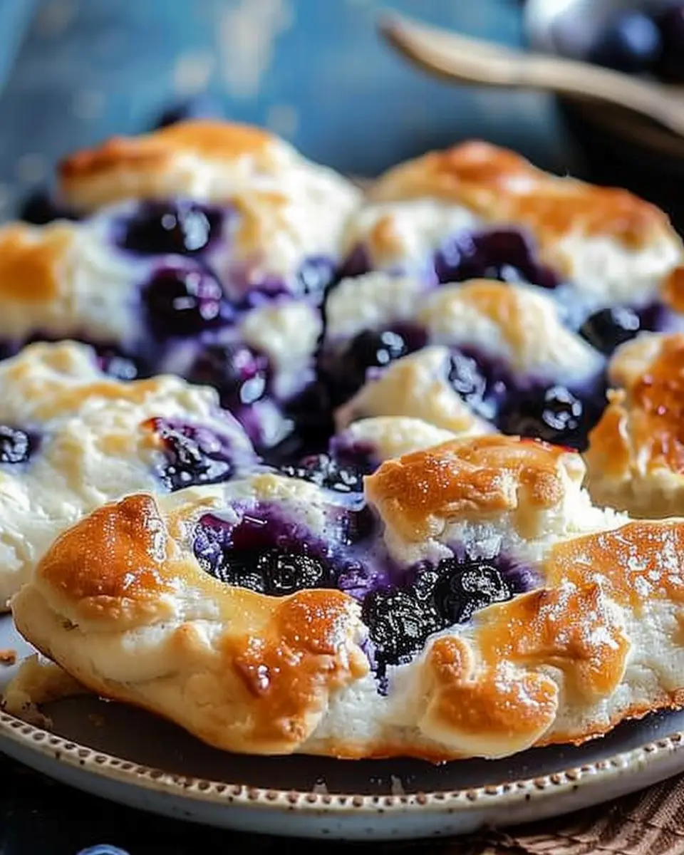 Fluffy Cottage Cheese Blueberry Cloud Bread: A Light &amp; Wholesome Delight