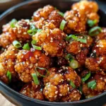 Sticky Sesame Cauliflower