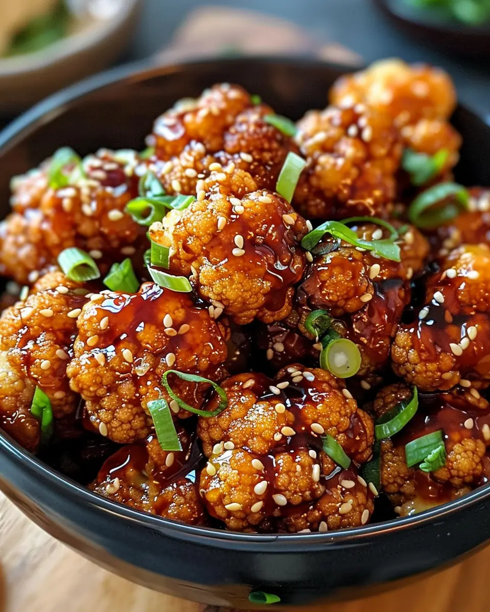 Sticky Sesame Cauliflower: Easy, Flavor-Packed Delight at Home