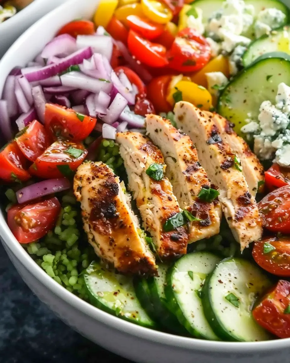 Greek Chicken Bowls: A Fresh and Easy Family Favorite