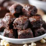 Fudgy Cottage Cheese Brownie Bites
