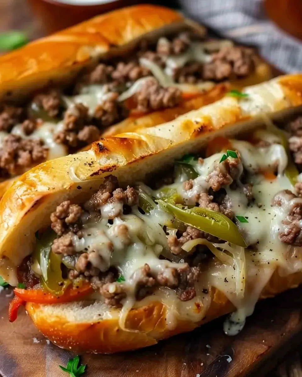 Ground Beef Philly Cheesesteaks: Easy and Flavorful Home Recipe