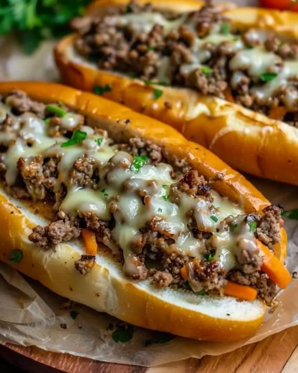 Ground Beef Philly Cheesesteaks: Easy, Juicy Comfort Food at Home