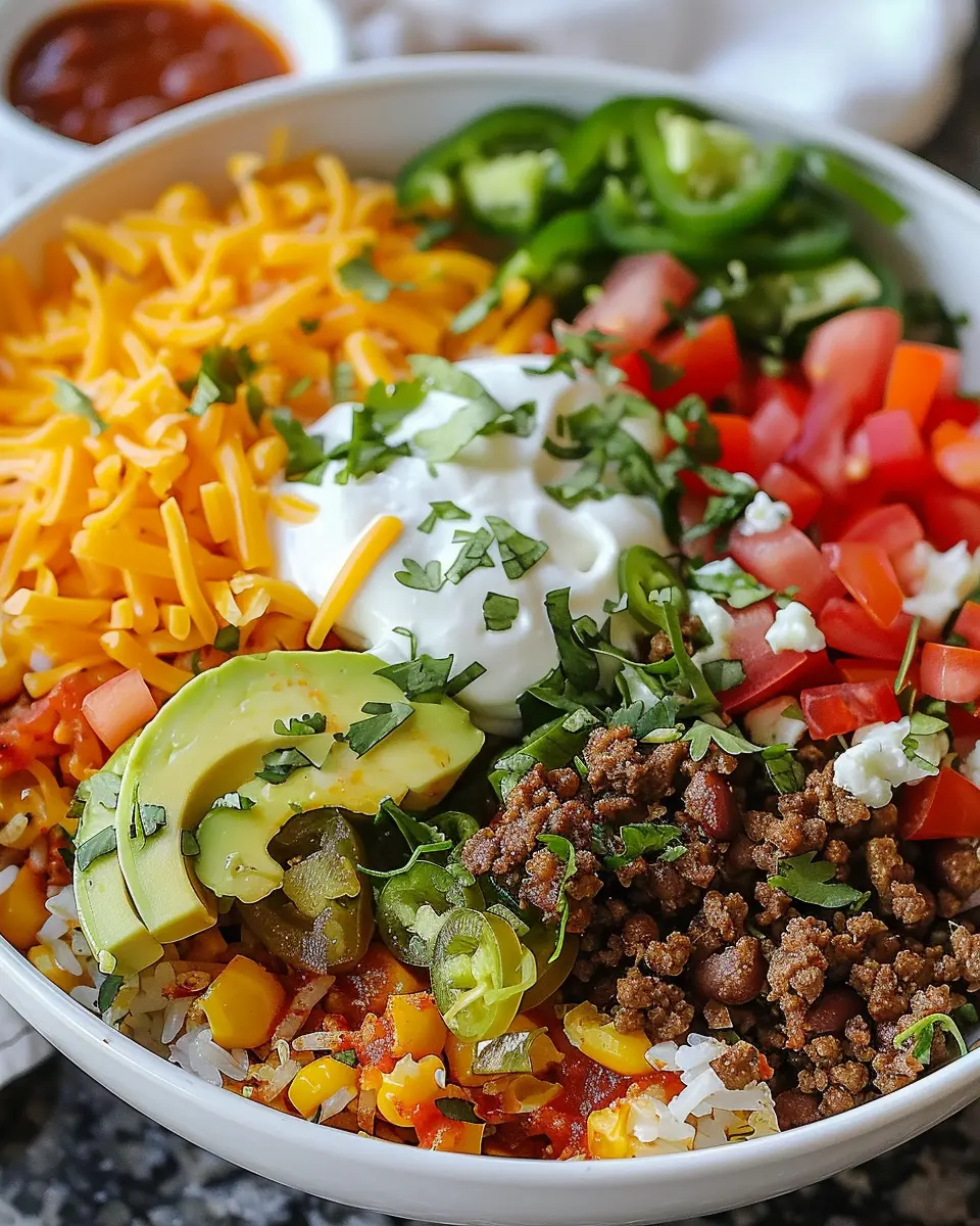 Taco Rice Bowl: Easy and Delicious Homemade Comfort Food