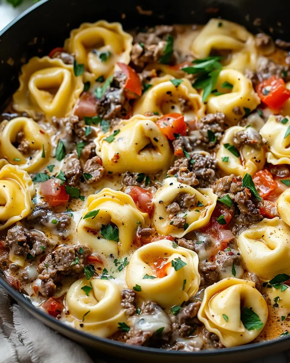Cheesesteak Tortellini: A Juicy Twist on Comfort Food