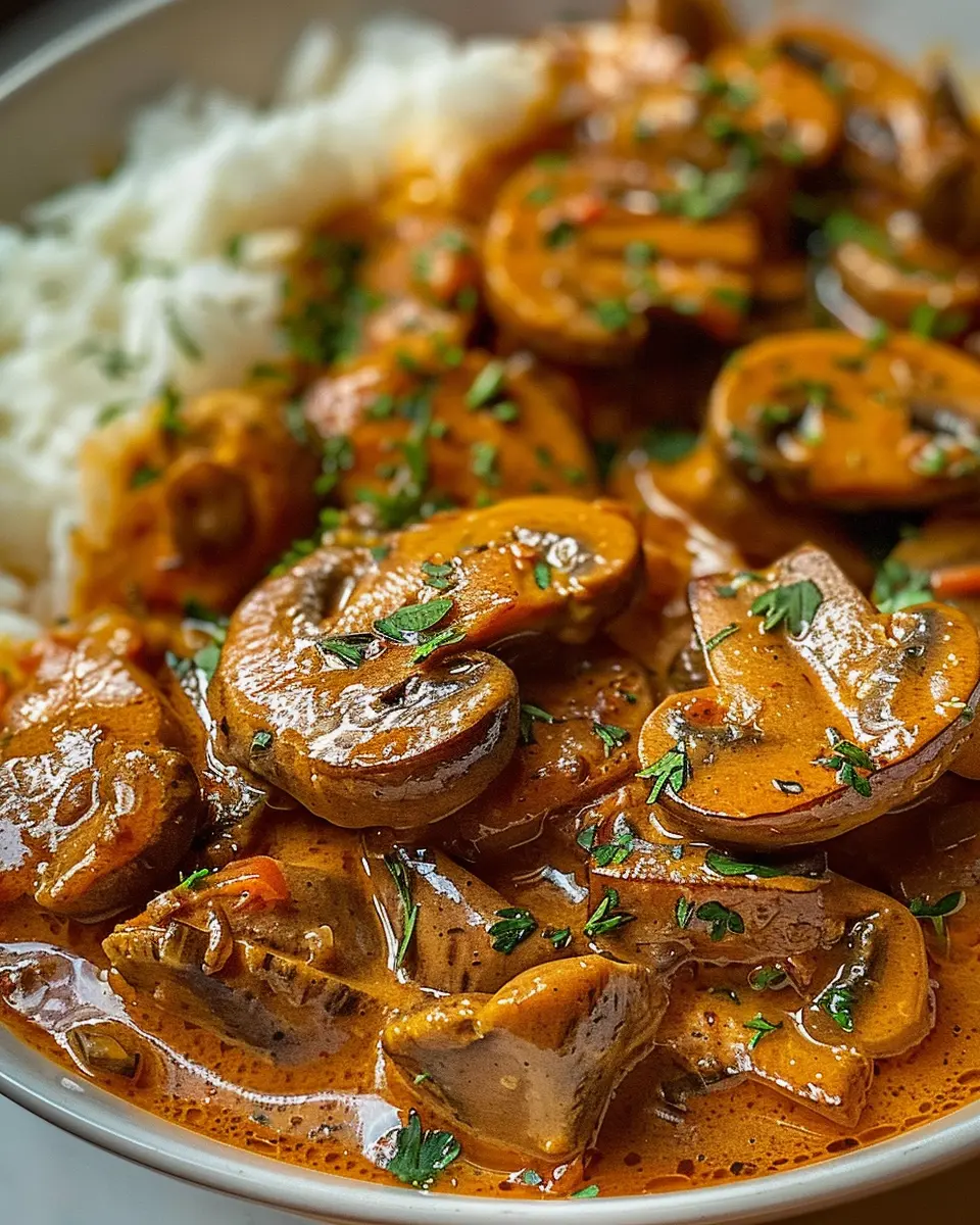 Hungarian Mushroom Paprikash: A Hearty, Comforting Delight
