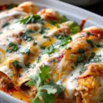 High Protein Chicken Enchiladas