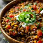 Vegetarian Mexican Lentils