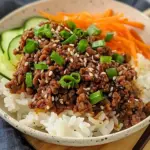 Korean Ground Beef Bowl