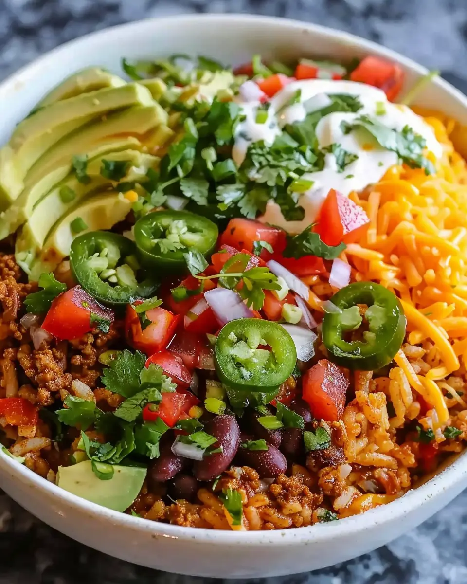Taco Rice Bowl: Easy, Flavorful Meal for Busy Weeknights