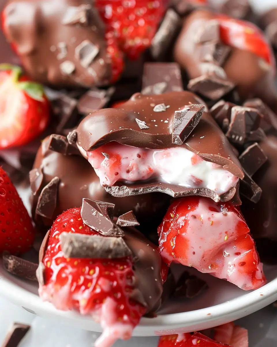 Chocolate Strawberry Yogurt Clusters: Easy Indulgence for Home Chefs