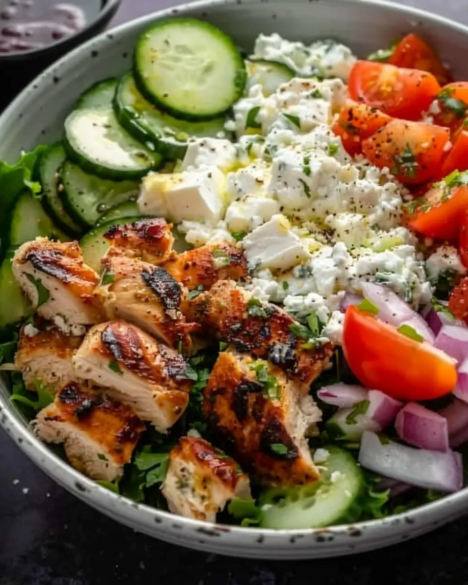 Greek Chicken Bowls: Easy, Fresh, and Flavor-Packed Delight