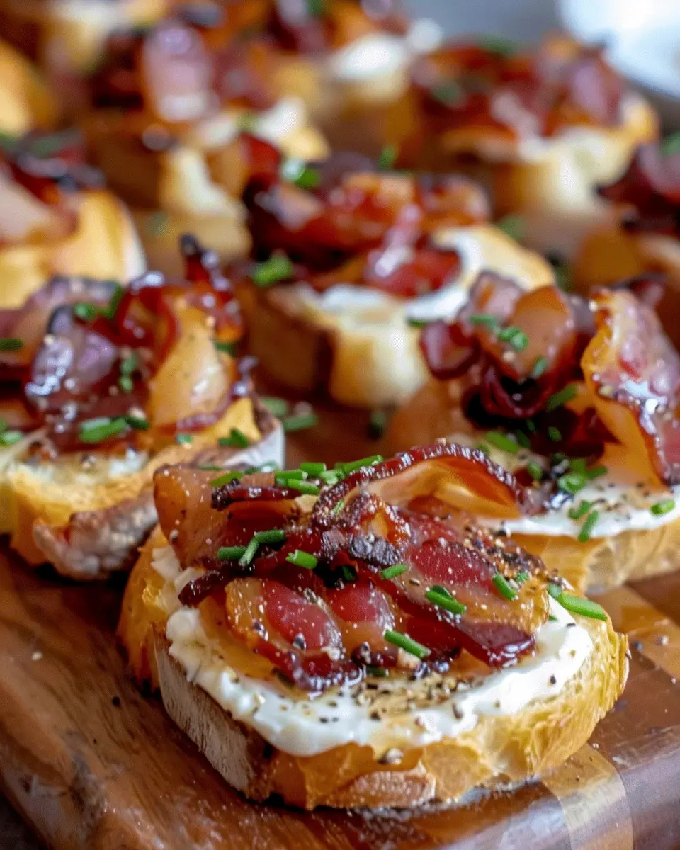 Million Dollar Turkey Bacon Crostini: An Indulgent Treat at Home