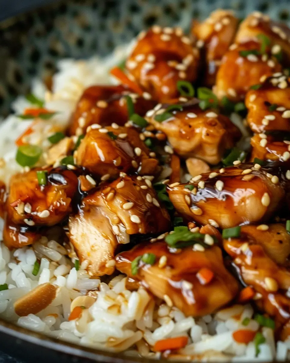 One-Pan Bold Honey BBQ Chicken Rice