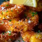 Rum-Soaked Fried Pineapple