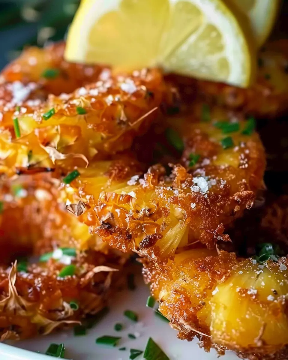 Rum Soaked Fried Pineapple: A Juicy Twist on Classic Dessert