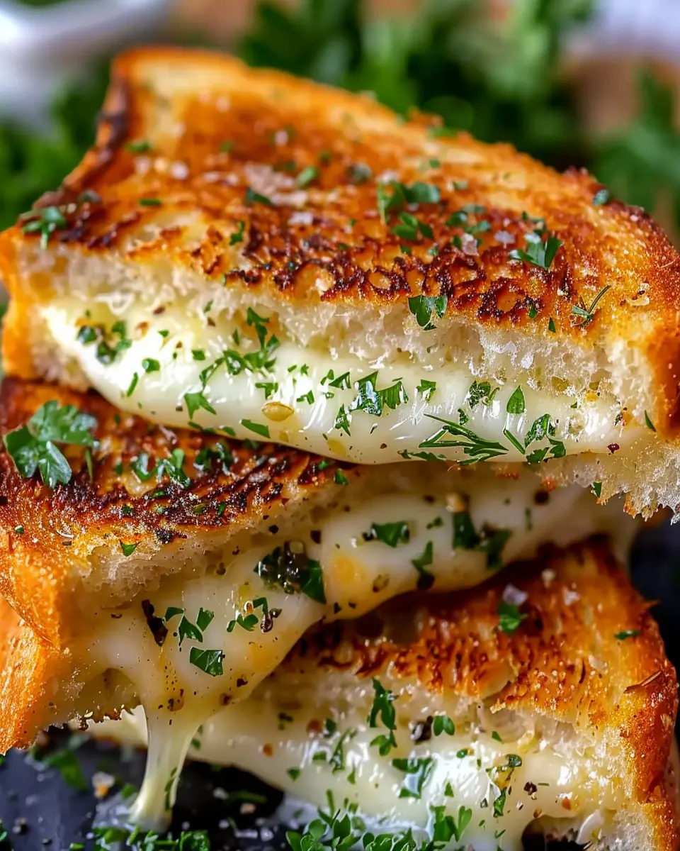 Garlic Bread Grilled Cheese: The Indulgent Twist You’ll Love