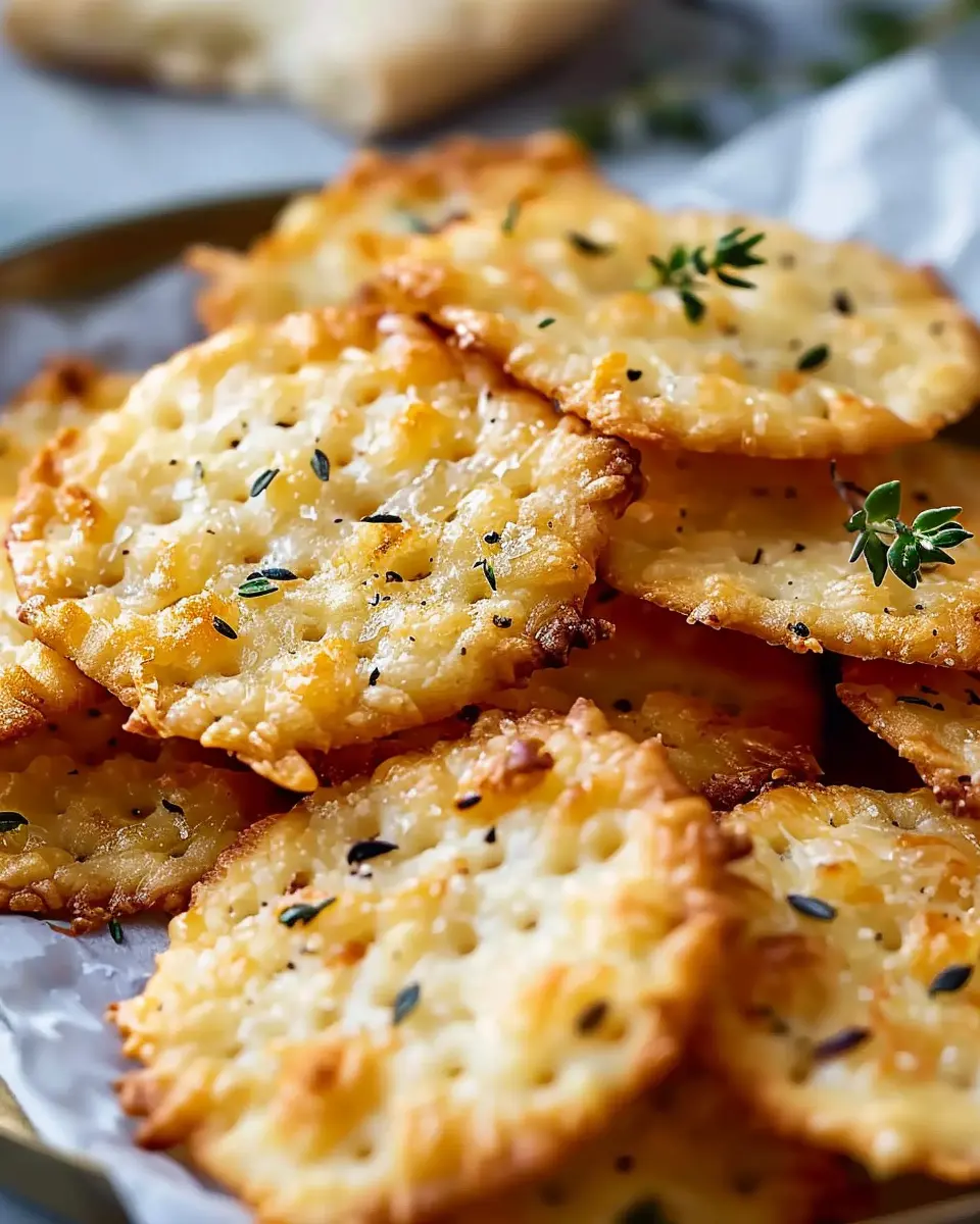 Irresistible Oven Baked Cottage Cheese Crackers: Quick & Easy Snack