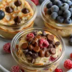 Baked Protein Pancake Bowls