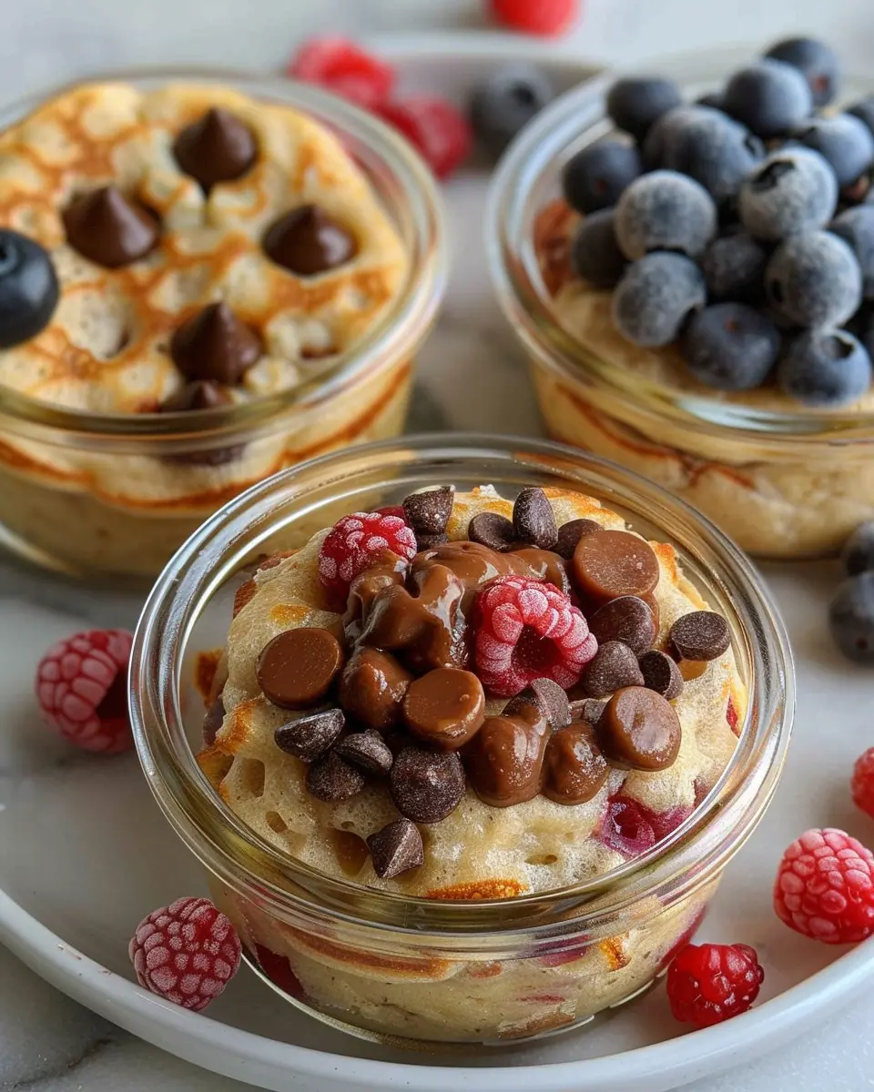 Baked Protein Pancake Bowls: Easy and Delicious Breakfast Delight