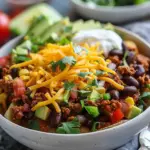 Loaded Potato Taco Bowl