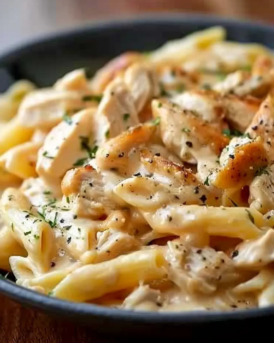 Creamy Cajun Chicken Pasta with Turkey Bacon: A Flavorful Delight