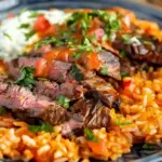Steak Queso Rice