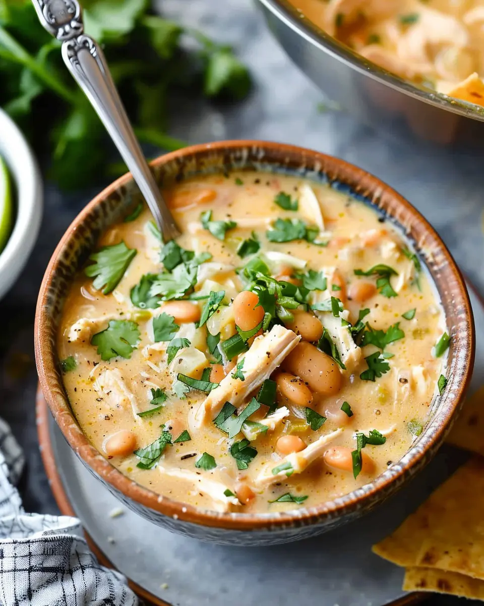 Creamy White Chicken Chili: The Best Comforting Recipe Ever