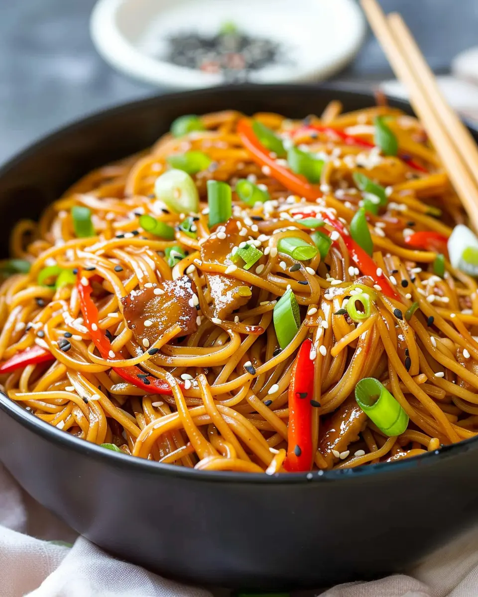 One-Pot Teriyaki Noodles: Easy, Flavorful Dinner for Everyone