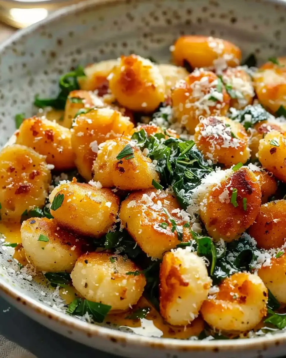 Crispy Gnocchi with Turkey Bacon: Easy Comfort Food Delight