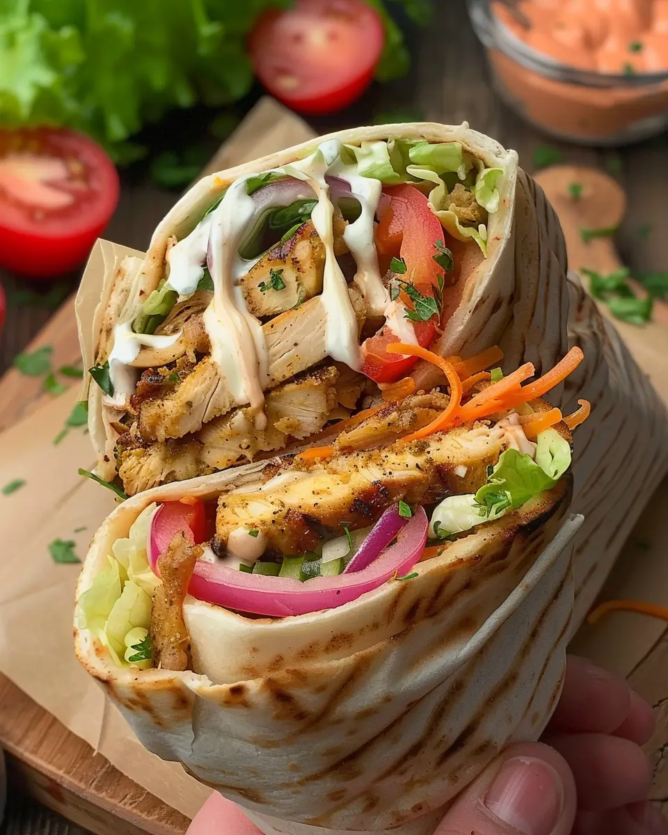 Chicken Shawarma Wrap: Juicy Recipe for Homemade Delight
