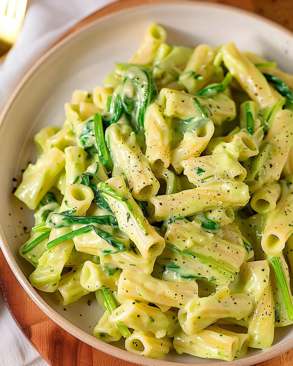 Vegan Creamy Spinach Garlic Pasta: The Best Comforting Dish