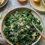 Lemony Parmesan Kale Salad