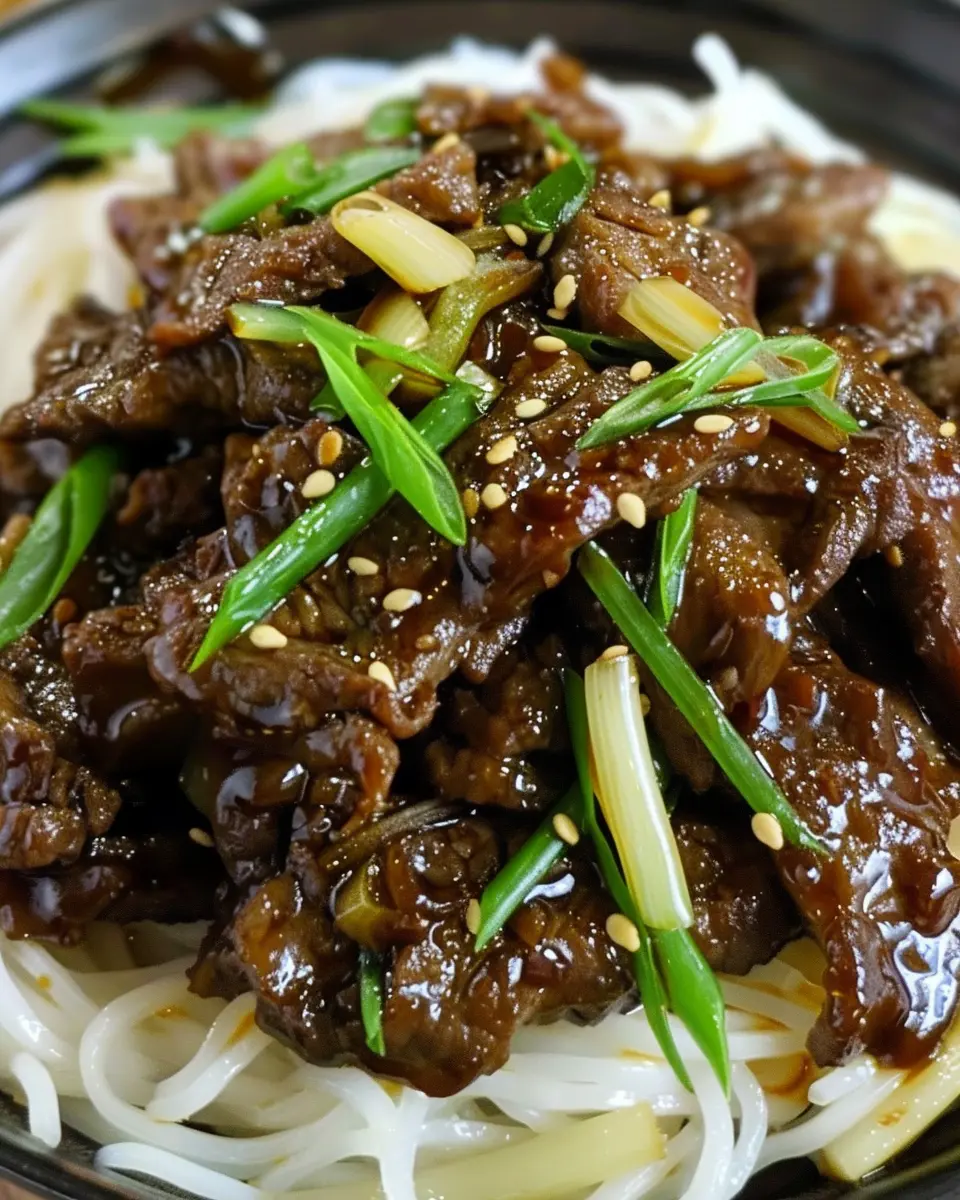 Mongolian Beef: Easy Recipe for a Flavorful Homemade Meal